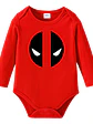 Body Bebe Pilucho Deadpool  Disfraz Halloween Grafimax - Miniatura 1