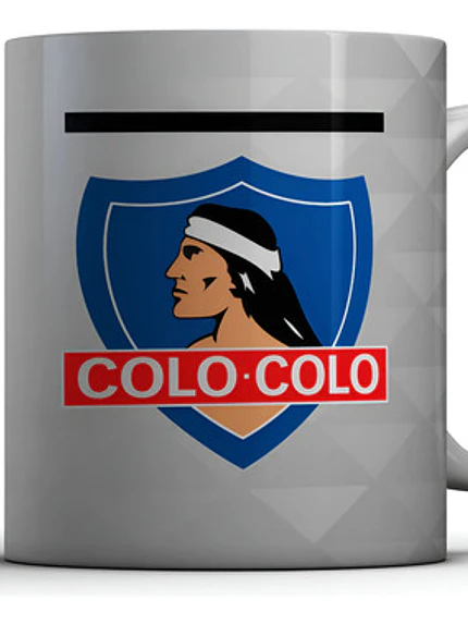 Tazon Futbol Club De Colo Colo Deportes Logo Grafimax 1