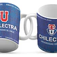 Tazon Futbol Universidad De Chile Chilectra Diseños Grafimax - Miniatura 4