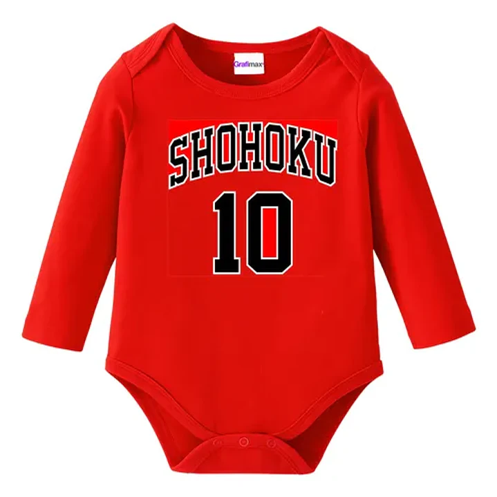 Body Bebe Pilucho Shohoku 10 Slam Dunk Anime Grafimax 1