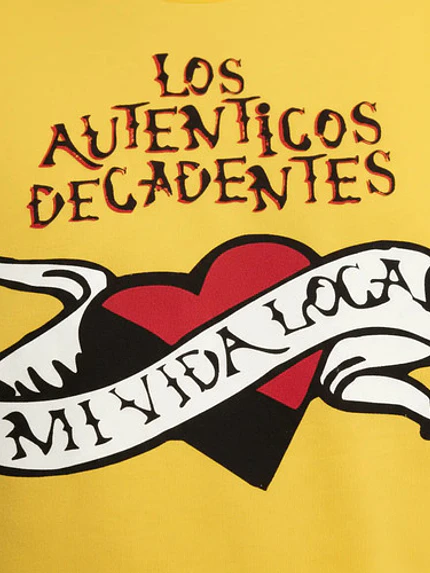 Polera Los Auténticos Decadentes Mi Vida Loca Rock Grafimax 4