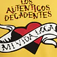 Polera Los Auténticos Decadentes Mi Vida Loca Rock Grafimax - Miniatura 4