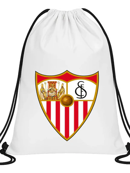 Morral Poliéster Cordones Ajustables Sevilla Futbol Grafimax 1