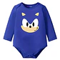 Body Bebe Pilucho Sonic Videojuego Disfraz  Grafimax - Miniatura 1