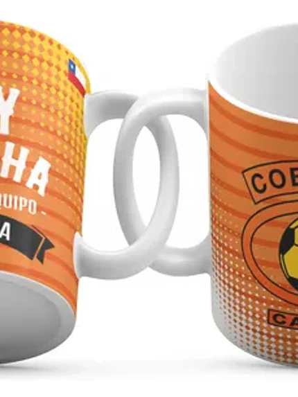 Tazon Futbol Soy Hincha Del Mejor Equipo Cobreloa Grafimax 1