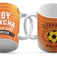 Tazon Futbol Soy Hincha Del Mejor Equipo Cobreloa Grafimax - Miniatura 1