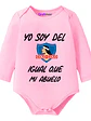 Body Bebe Pilucho Soy Del Colo Colo  Abuelo Grafimax - Miniatura 6