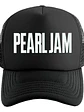 Gorro Pearl Jam Rock Metal Jockey Ajustable Grafimax - Miniatura 1