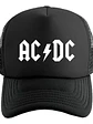 Gorro Acdc Rock Metal Jockey Ajustable Grafimax - Miniatura 1
