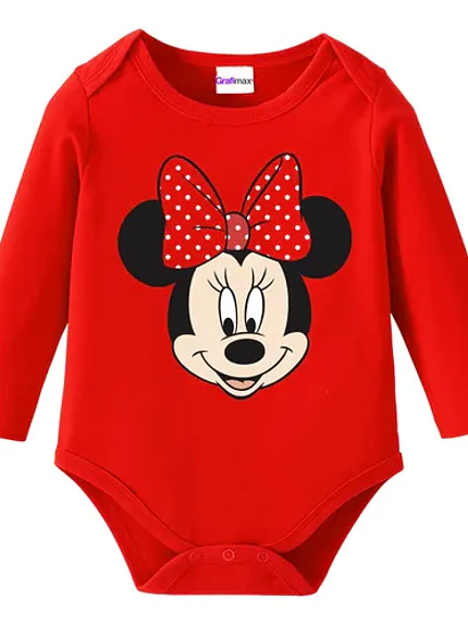 Body Bebe Pilucho Ratona Minnie  Grafimax 1
