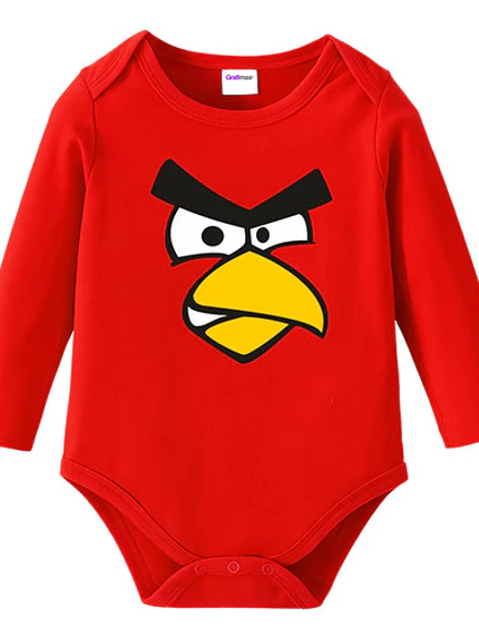 Body Bebe Pilucho Angry Birds Disfraz Halloween Grafimax 1