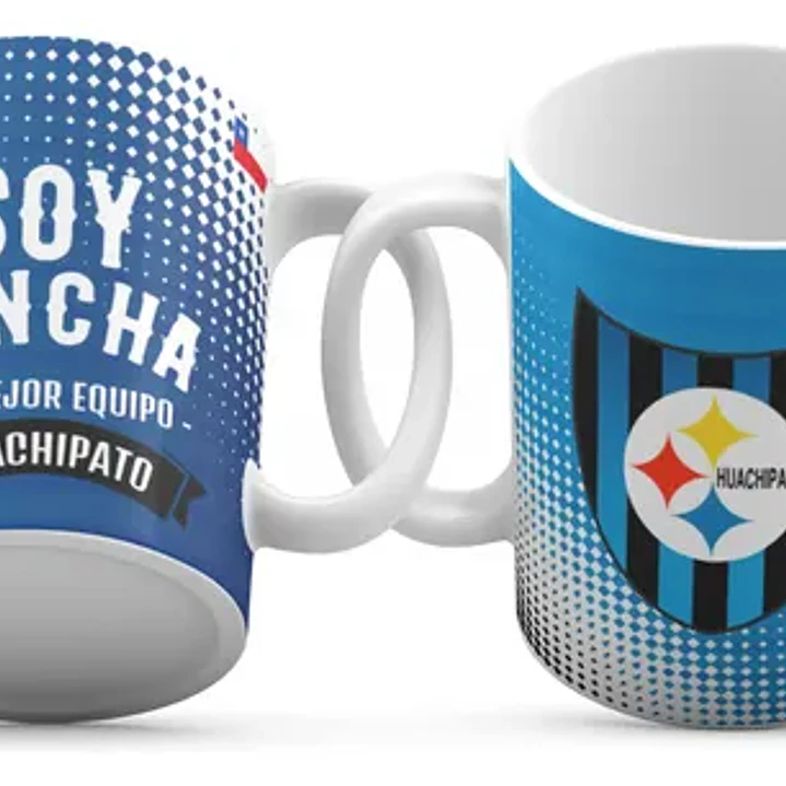 Tazon Futbol Soy Hincha Del Mejor Equipo Huachipato Grafimax 1