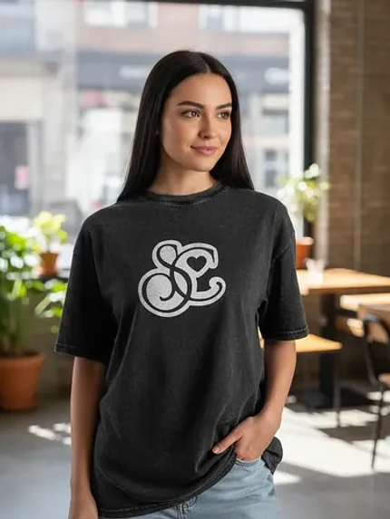 Polera Mujer Sabrina Carpenter Efecto Desgastada Grafimax 1