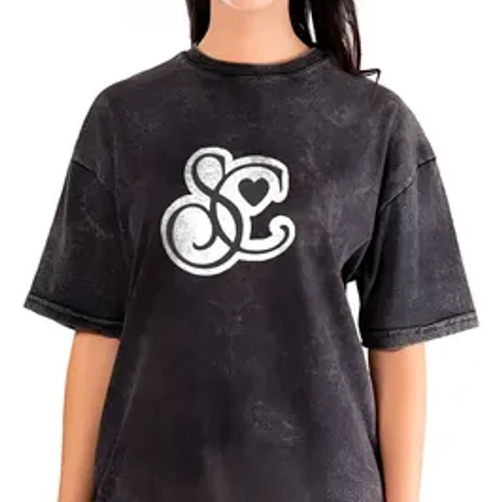 Polera Mujer Sabrina Carpenter Efecto Desgastada Grafimax 2