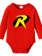 Body Bebe Pilucho Robin De Batman Disfraz Halloween Grafimax - Miniatura 1