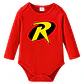 Body Bebe Pilucho Robin De Batman Disfraz Halloween Grafimax - Miniatura 1