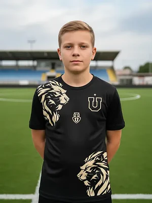 Camiseta Universidad De Chile Dry Fit Leones Niño Grafimax