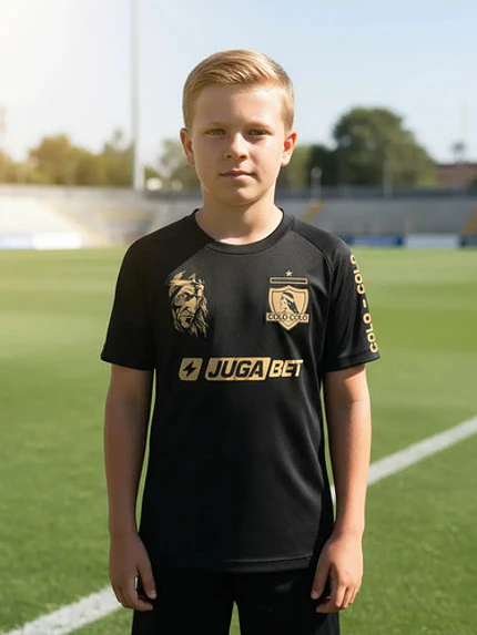 Camiseta Colo Colo Dryfit Futbol Niño Personalizada Grafimax 1