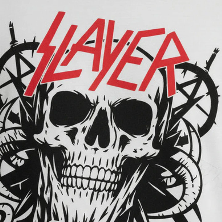 Polera Slayer Calaveras Trash Metal Rock Grafimax 3