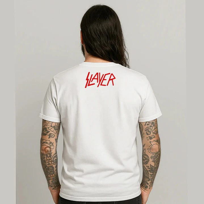 Polera Slayer Calaveras Trash Metal Rock Grafimax 4