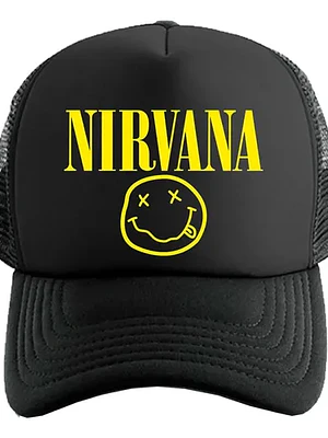 Gorro Nirvana Rock Metal Jockey Ajustable Grafimax
