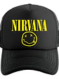 Gorro Nirvana Rock Metal Jockey Ajustable Grafimax - Miniatura 1