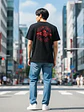Polera Yellow Fried Chickenz Circle Logo Gackt J - Rock Gfmx - Miniatura 3