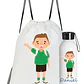 Morral Poliéster Cordones Ajustables Católica Grafimax - Miniatura 3
