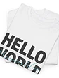 Polera Boynextdoor Hello World Kpop Oversize Grafimax - Miniatura 3