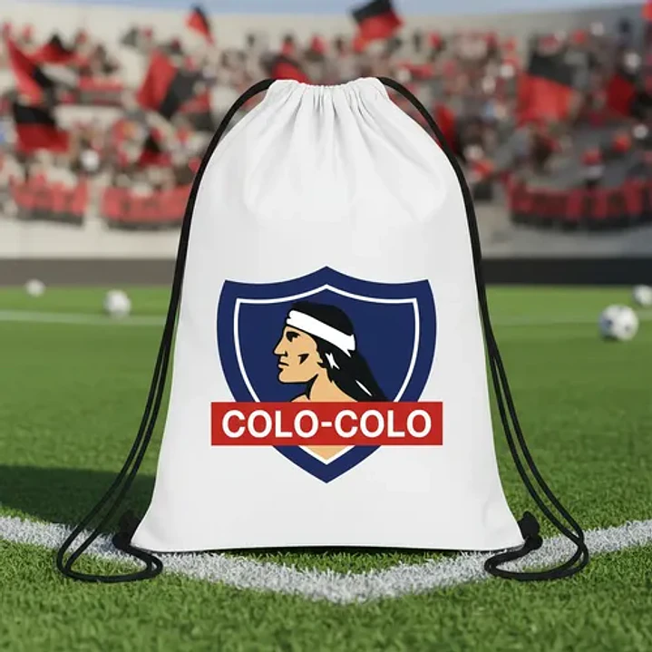 Morral Poliéster Cordones Ajustables Colo Colo Grafimax 1
