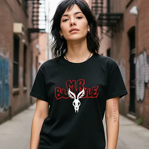 Polera Mujer Mr Bungle White Rabbit Metal Rock Grafimax