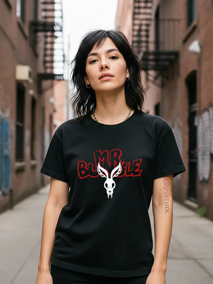 Polera Mujer Mr Bungle White Rabbit Metal Rock Grafimax 1