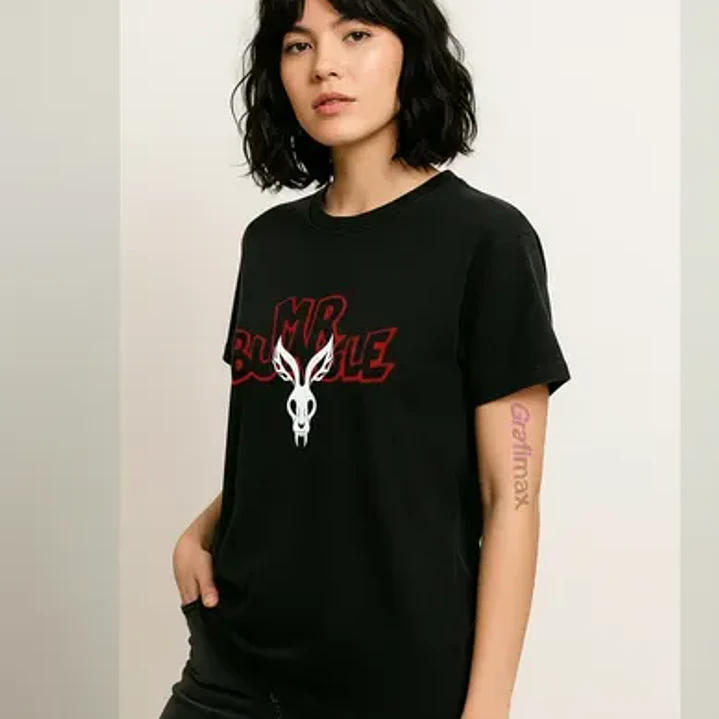 Polera Mujer Mr Bungle White Rabbit Metal Rock Grafimax 4