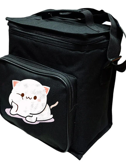 Lonchera Almuerzo Térmica Gato Kawaii Chibi Niños Grafimax 1
