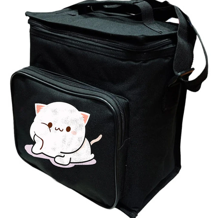 Lonchera Almuerzo Térmica Gato Kawaii Chibi Niños Grafimax 1