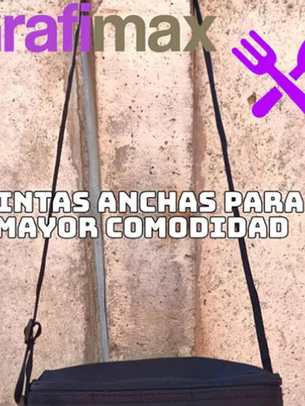 Lonchera Almuerzo Térmica Gato Kawaii Chibi Niños Grafimax 2