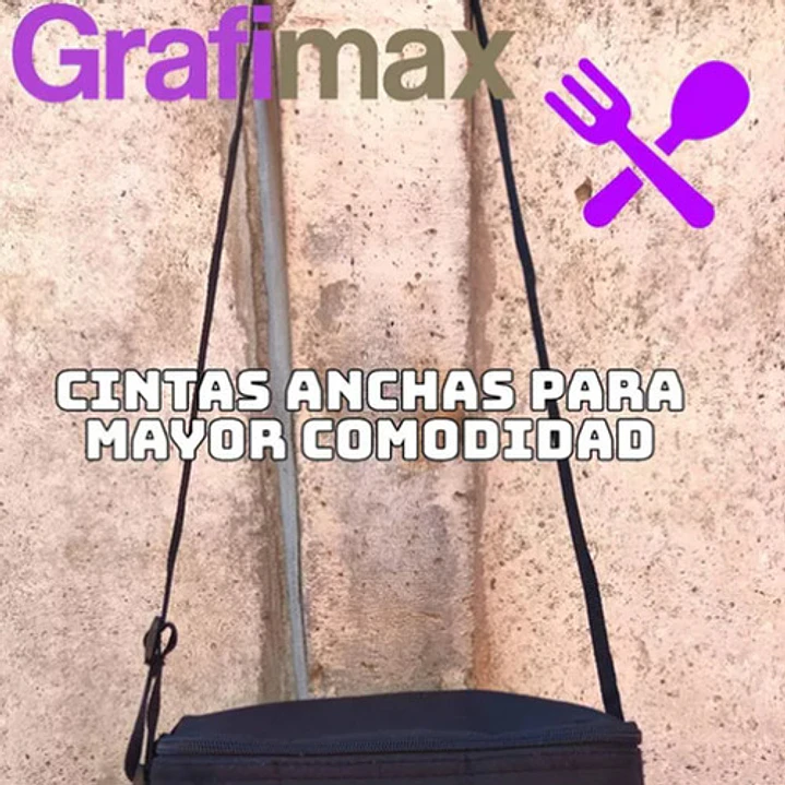 Lonchera Almuerzo Térmica Gato Kawaii Chibi Niños Grafimax 2