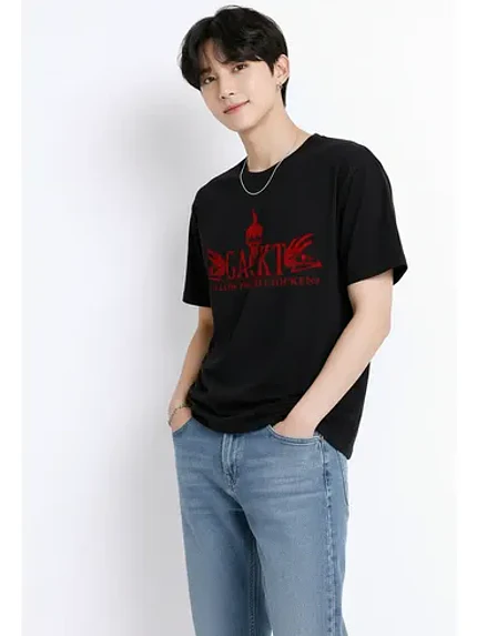 Polera Gackt Yellow Fried Chicken Red Logo J - Rock Gfmx 4