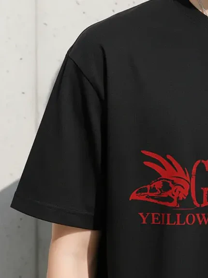 Polera Gackt Yellow Fried Chicken Red Logo J - Rock Gfmx 5