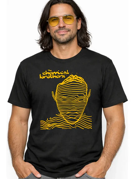 Polera Chemical Brothers Logo Música Electrónica Grafimax 2