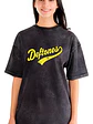 Polera Mujer Deftones Efecto Jeans Desgastada Grafimax - Miniatura 2