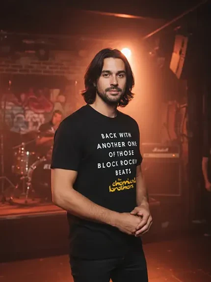 Polera Chemical Brothers Block Rockin Beats Edm Grafimax 1