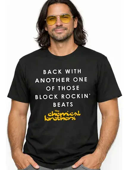Polera Chemical Brothers Block Rockin Beats Edm Grafimax 2