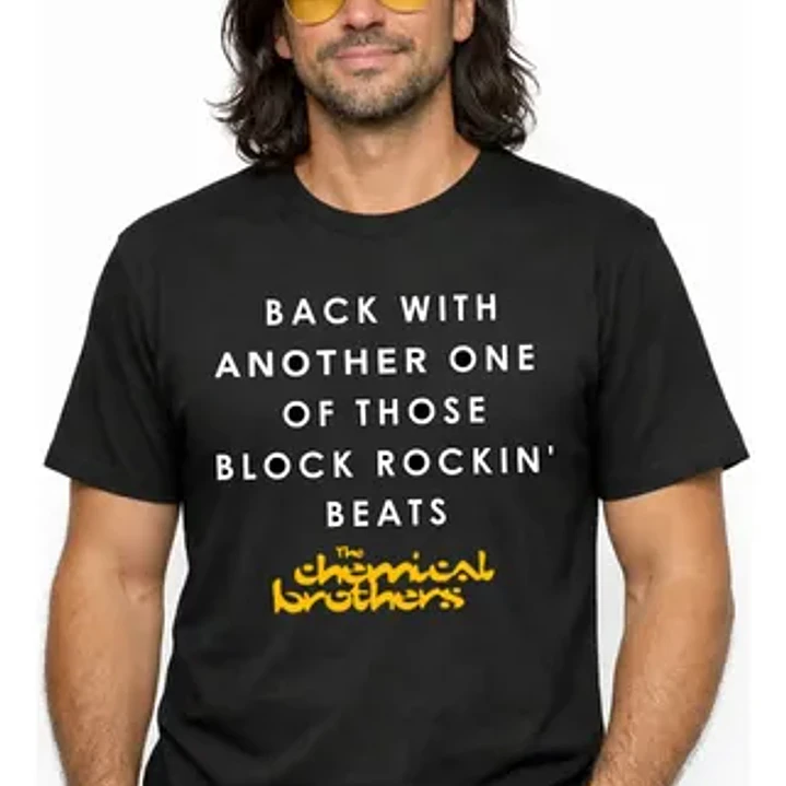 Polera Chemical Brothers Block Rockin Beats Edm Grafimax 2