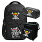 Mochila Pack One Piece Luffy Lonchera Estuche Grafimax - Miniatura 1