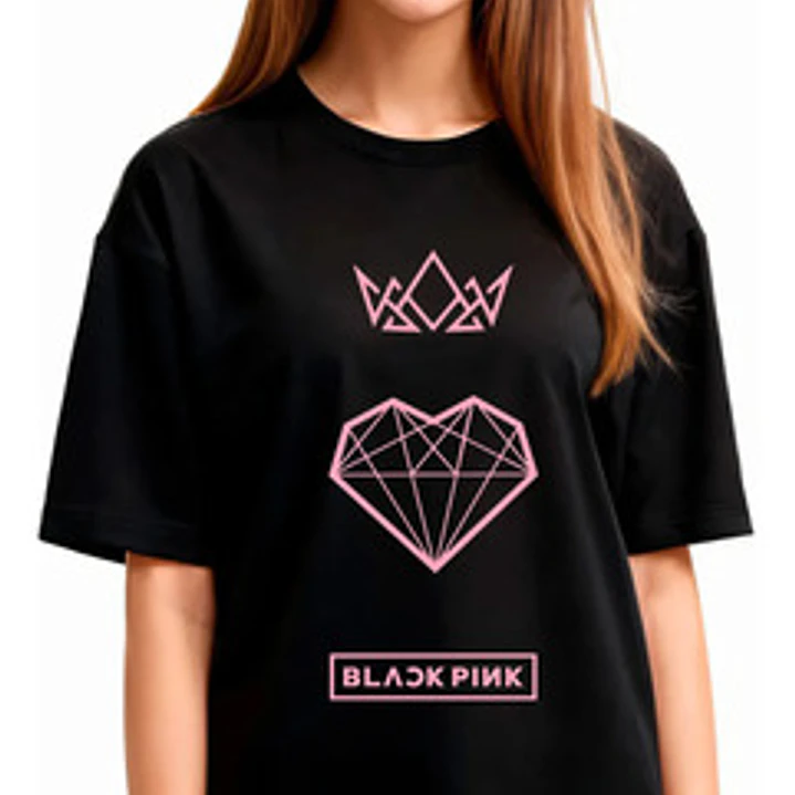 Polera Blackpink Diseños Grupo Coreano K Pop Grafimax 6