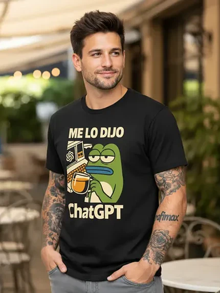 Polera Me Lo Dijo Chatgpt Ia Humor Grafimax 1