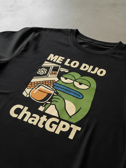 Polera Me Lo Dijo Chatgpt Ia Humor Grafimax 2