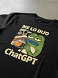 Polera Me Lo Dijo Chatgpt Ia Humor Grafimax - Miniatura 2