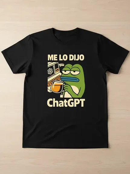 Polera Me Lo Dijo Chatgpt Ia Humor Grafimax 3
